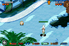 Cubix Robots for Everyone Clash N Bash screenshot 3 for GameBoy Advance